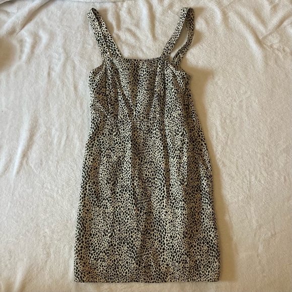 American eagle cheetah print dress size xs - Picture 1 of 4
